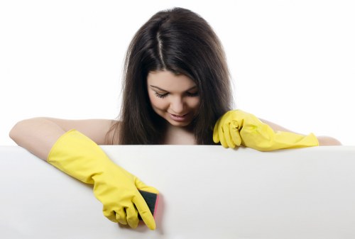 Cleaning a modern office kitchen and shared staff area in Roehampton